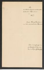k.k. naturhistorisches Hofmuseum, Intendanzakten 1885-1896 (Hauer), Aktenzahl Z.506/1891, Seite 4